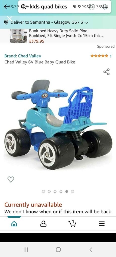 Chad valley 6v baby quad | in 
